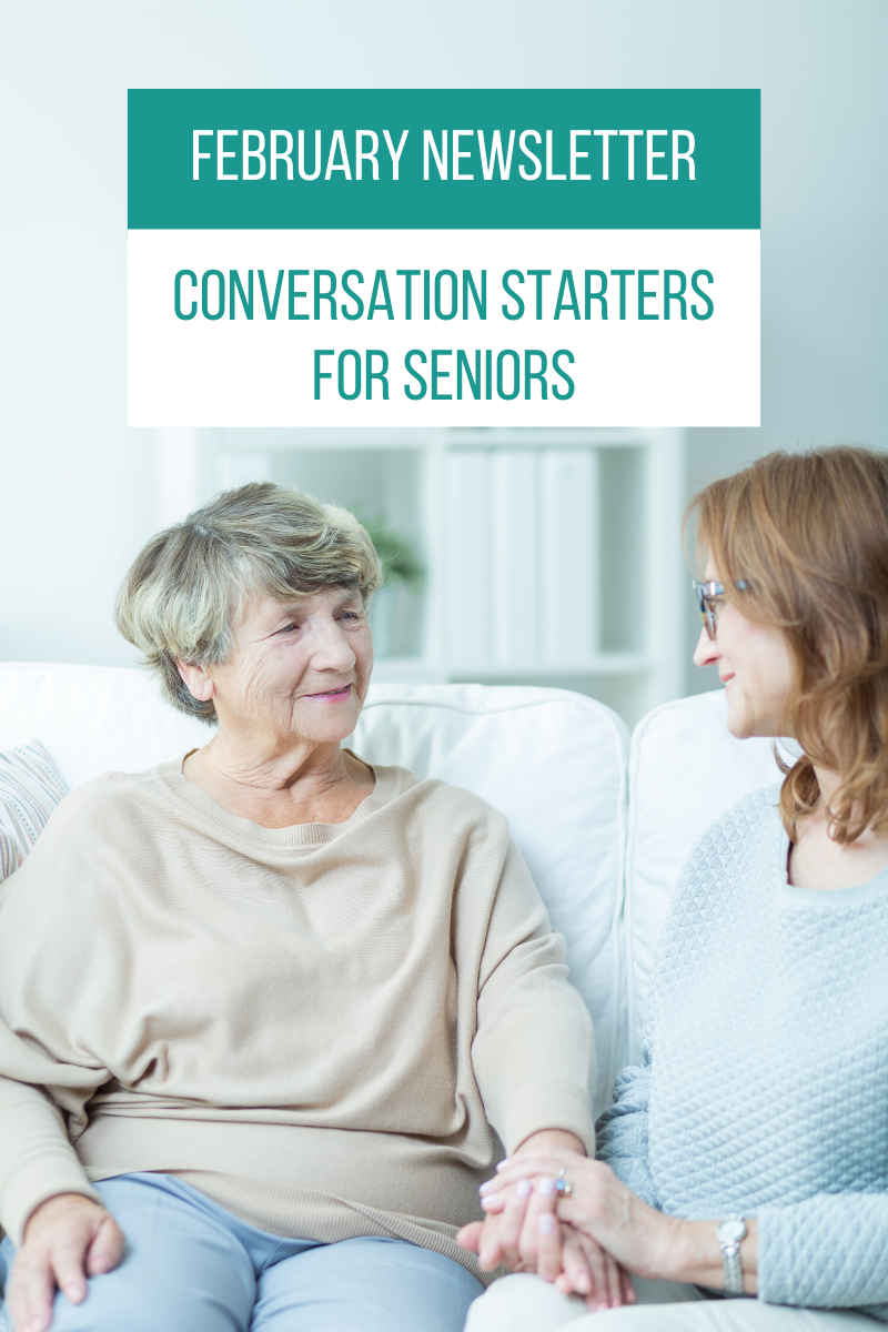 Conversation Starters For Seniors Palos Verdes Villa